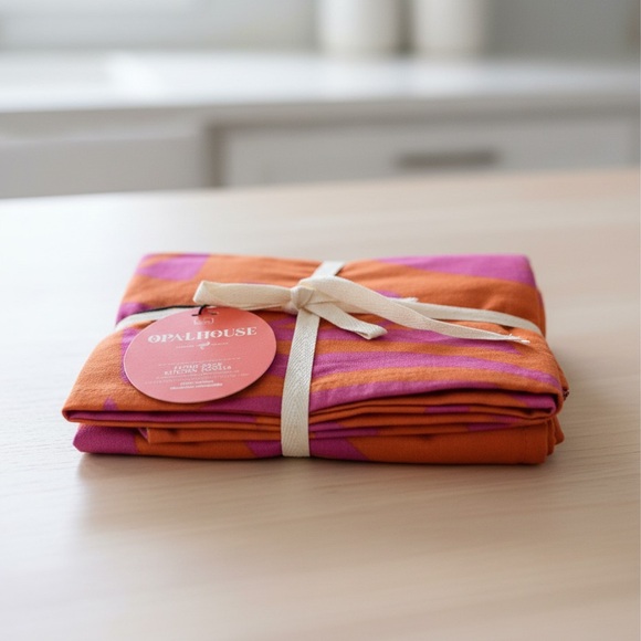 Opalhouse 2 pc Flour Sack Kitchen Towels - Picture 2 of 5